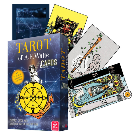Tarot of A.E. Waite Icards Gb Interactive Options Included Agm Urania 1000003706