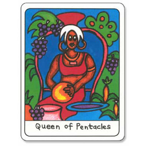 African Tarot Mini Deck 78 Cards with Guidebook by U.S. Games Systems