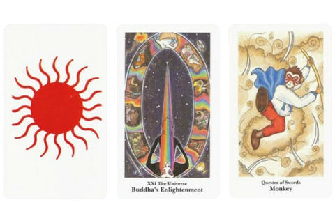 Sol Invictus The God Tarot Cards Deck Book Set Schiffer Publishing Huggens NEW