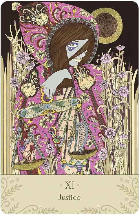 Universal Folk Tarot Cards Deck & Guidebook Healing US Games Systems