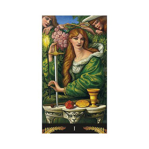 Pre-Raphaelite Tarot Cards Deck Giuliano Costa Surrealistic Lo Scarabeo Ex244