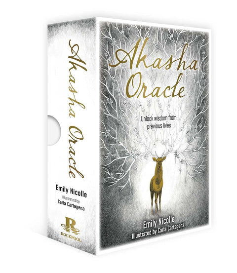 Akasha Oracle Deck Rockpool 48 Cards with Guidebook & Divining Boards