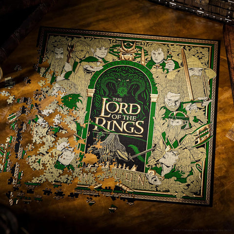Lord of the Rings 1000 Piece Jigsaw Puzzle by Theory11 Middle-earth Art
