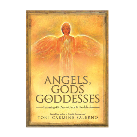 Angels Gods & Goddess Oracle Cards Deck Blue Angel Divination Set