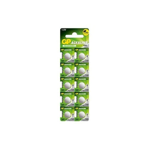 10x GP LR1130 AG10 189 Alkaline Button Cell Batteries 1.5V LR54 V10GA