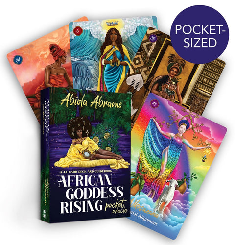 African Goddess Rising Pocket Oracle Card Deck And Guidebook Hay House
