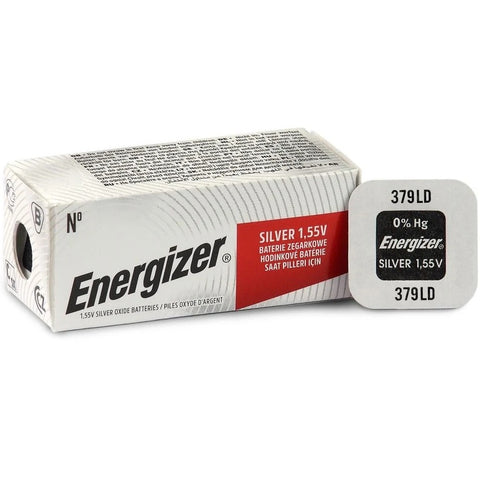 1x Energizer 379 Silver Oxide Watch Battery Button Cell Long Lasting