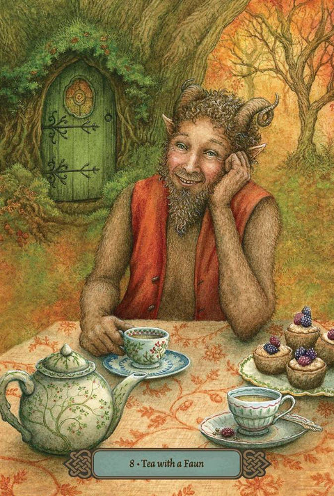 Forest of Enchantment Oracle Deck & Guidebook 40-Card Set by Llewellyn