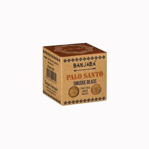 Palo Santo Smudge Beads Incense Set with Holder, 5 Pack