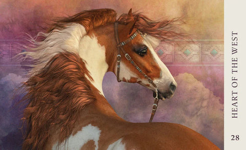 Horse Wisdom Oracle Cards 44-Card Deck & Guidebook by Kathy Pike Blue Angel