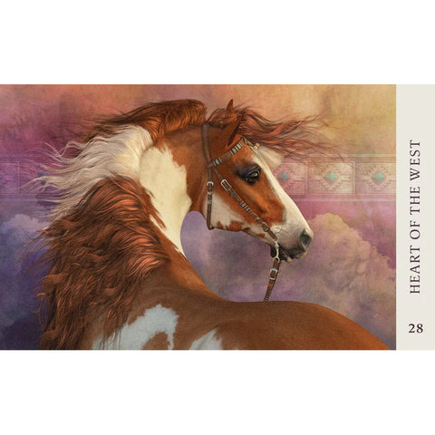 Horse Wisdom Oracle Cards 44-Card Deck & Guidebook by Kathy Pike Blue Angel