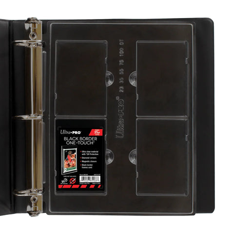 Ultra PRO 4-Pocket One-Touch Display Binder Page for Trading Cards
