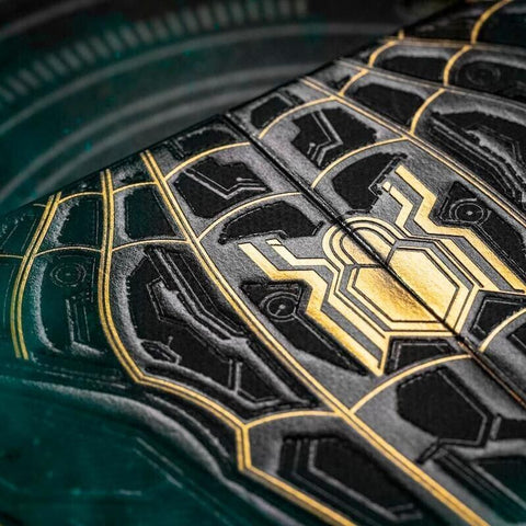 Spider-Man Black & Gold Playing Cards Deck Taiwan Playing Card Company Dif15