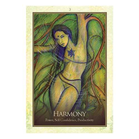 Gaia Oracle Deck by Toni Carmine Salerno 45 Cards & Guidebook Blue Angel