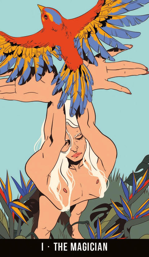 Wild Eden Tarot Deck 78 Cards & Guidebook by Lo Scarabeo