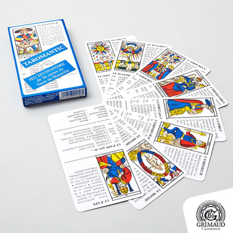 Jeu Taromantic Cards French Edition Grimaud Cartomancie