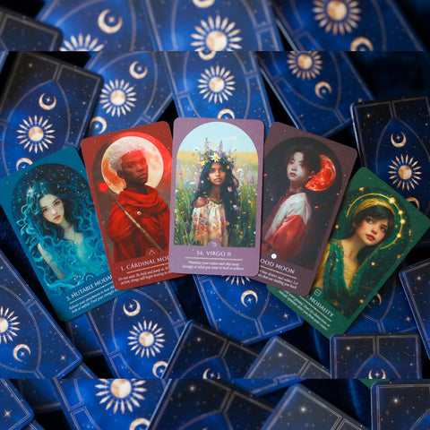 Zodiac Oracle Cards Blue Angel