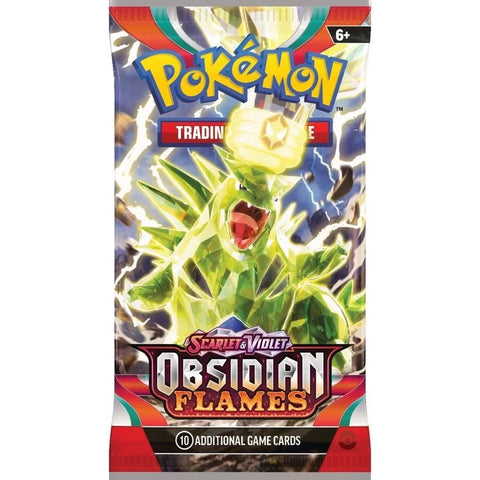 Pokemon TCG Obsidian Flames Booster Pack 10 Cards Scarlet & Violet English
