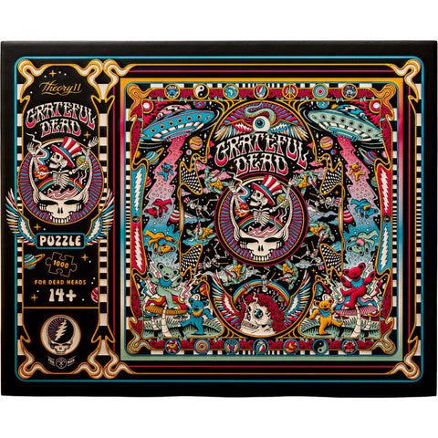Grateful Dead 1000pc Jigsaw Puzzle Theory11 Psychedelic Rainbow Art