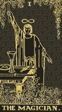 Tarot Gold And Black Edition Cards Deck Lo Scarabeo Greer Waite Smith Arcana NEW