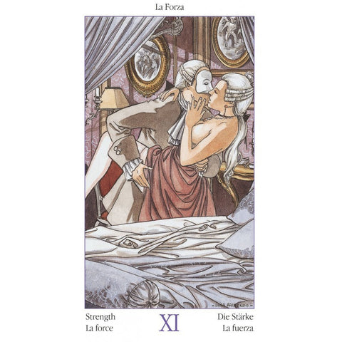 Casanova Tarot Deck 78 Cards Adult Erotic Fortune Telling Lo Scarabeo