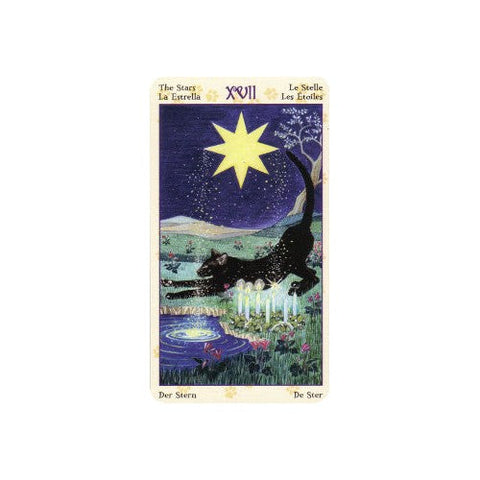 Tarot of Pagan Cats Mini Tarot Deck 78 Cards Lo Scarabeo New Sealed
