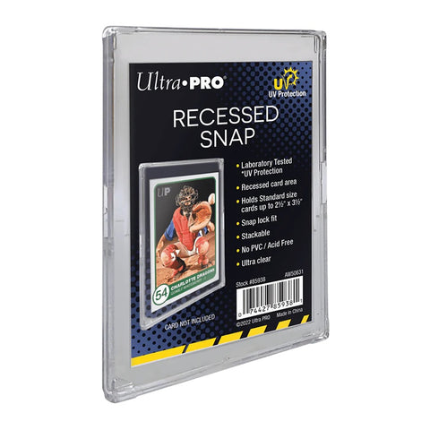 1x Ultra PRO UV Snap Card Holder for Standard Size Trading Cards