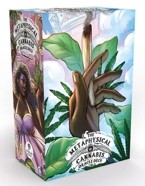 Metaphysical Cannabis Oracle Card Deck 78 Cards & Guidebook Liminal 11