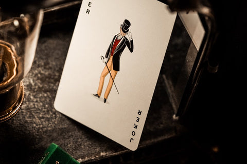 Green Tycoon Theory 11 Premium Playing Cards Deck Magic Tricks Gold Sealed