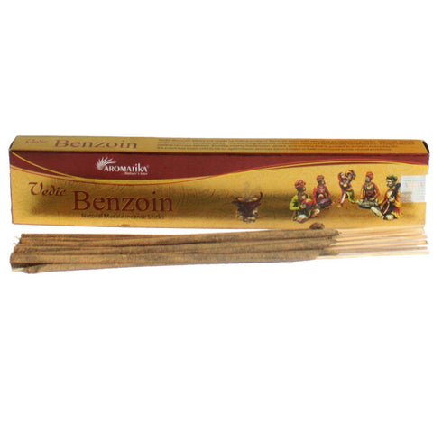 Vedic Benzoin Natural Incense Sticks Aromatika