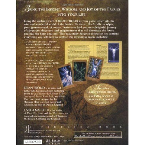 The Faeries' Oracle Tarot Deck & Guidebook Brian Froud Touchstone New