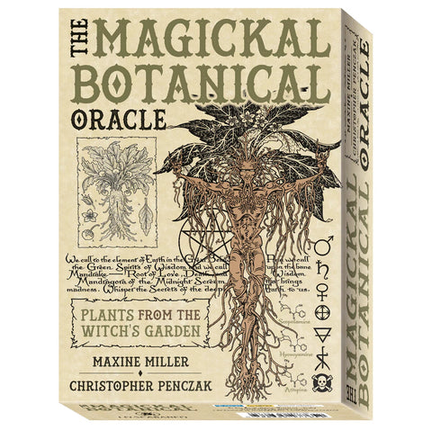 The Magickal Botanical Oracle Cards Deck Lo Scarabeo By Miller & Penzack NEW