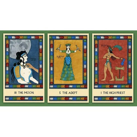 Minoan Tarot Card Deck & Guidebook by Laura Perry, Schiffer Publishing