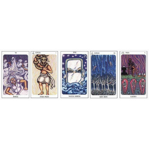 New Orleans Voodoo Tarot Deck & Book Set Louis Martinie Destiny