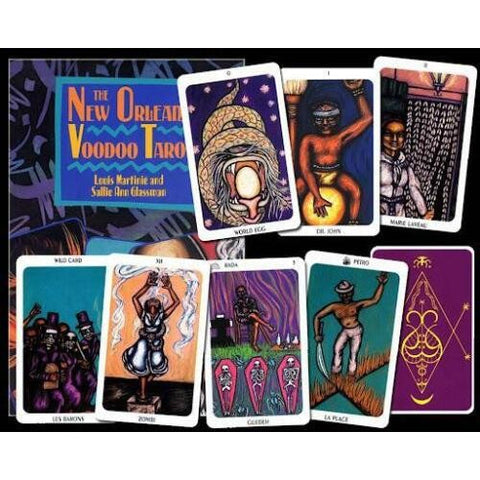 New Orleans Voodoo Tarot Deck & Book Set Louis Martinie Destiny