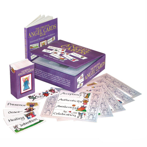 The Original Angel Cards & Book Set Silver Anniversary Oracle Deck