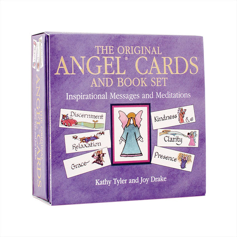 The Original Angel Cards & Book Set Silver Anniversary Oracle Deck