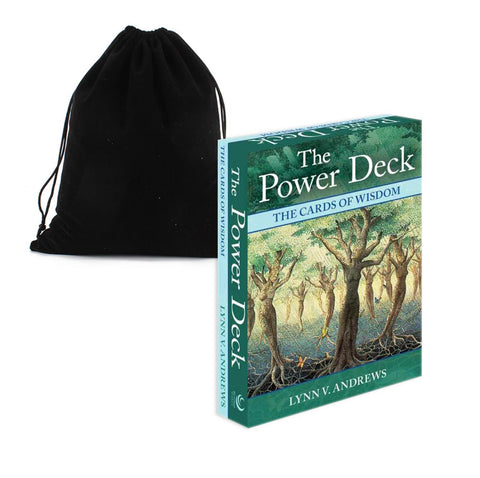 The Power Deck Oracle Cards & Guidebook Set with Velvet Bag Lynn Andrews