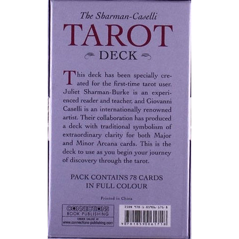 Sharman-Caselli Tarot Deck by Orange Hippo, 78 Cards with Guide Booklet