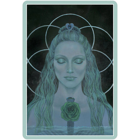 Through the Eyes of the Soul Oracle Card Deck Blue Angel 52 Cards New