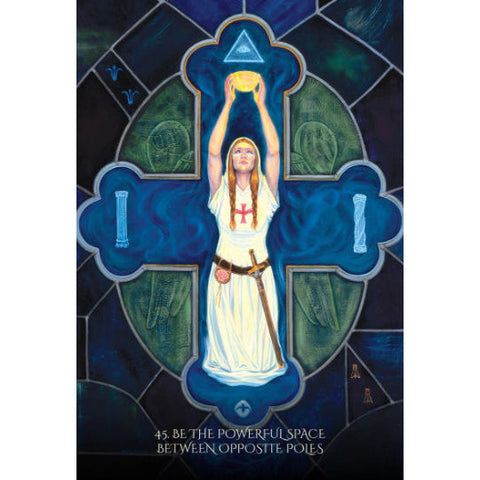 Through the Eyes of the Soul Oracle Card Deck Blue Angel 52 Cards New