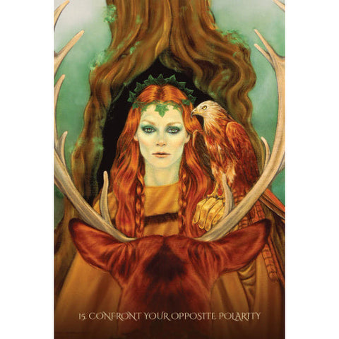 Through the Eyes of the Soul Oracle Card Deck Blue Angel 52 Cards New