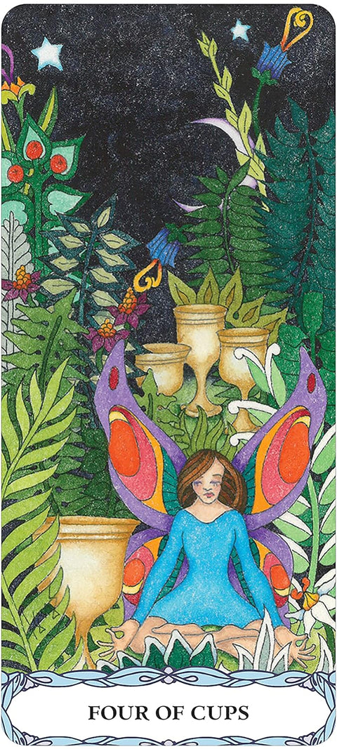 Tarot Of A Moon Garden Cards Deck Borderless Animals US Games Systems