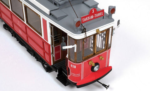 OCCRE 1:24 Madrid Cibeles Tram Plastic Model Kit Medium Difficulty