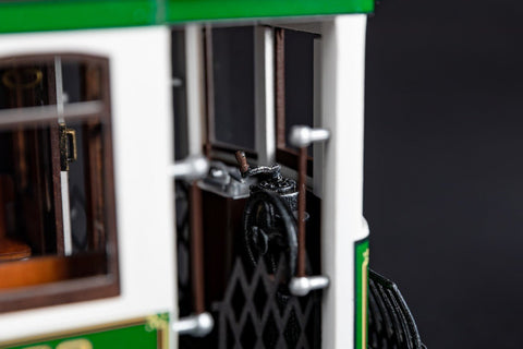 OCCRE Buenos Aires Historic Tram 1:24 Scale Model Kit for Collectors