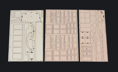 OCCRE Lisbon Tram 1:24 Scale Model Kit 360mm Medium Skill Level