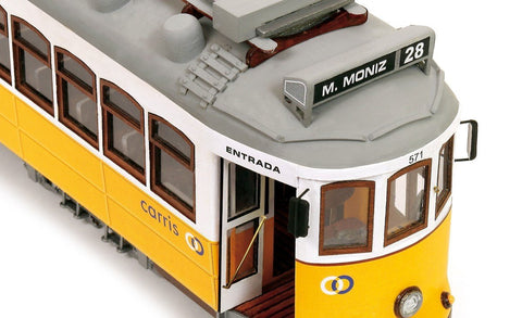 OCCRE Lisbon Tram 1:24 Scale Model Kit 360mm Medium Skill Level