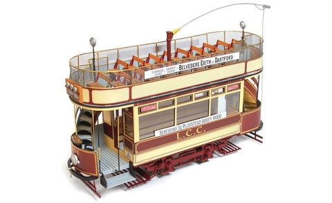 Occre London Tram 1:24 Scale Model Kit 355mm Easy Assembly Collectible