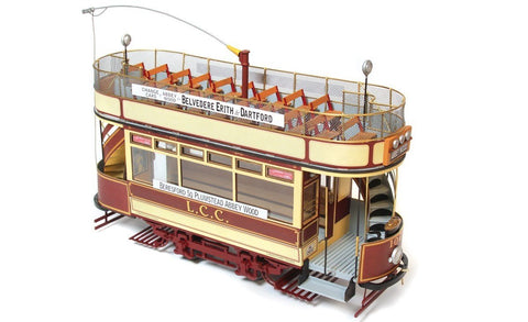 Occre London Tram 1:24 Scale Model Kit 355mm Easy Assembly Collectible
