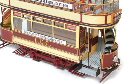 Occre London Tram 1:24 Scale Model Kit 355mm Easy Assembly Collectible